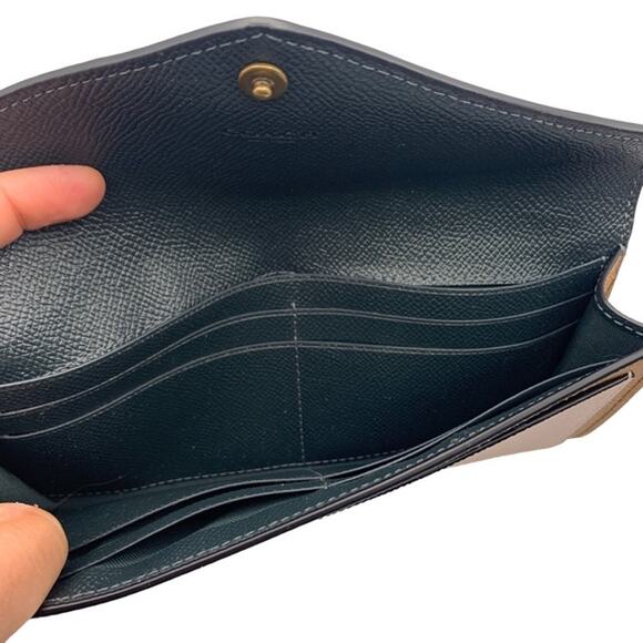 COACH Soft Color Block Wallet - Picture 7 of 11